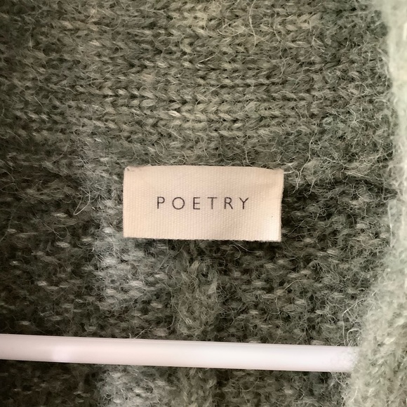 Poetry Cotton & Alpaca Open Front Cardigan - Picture 5 of 6